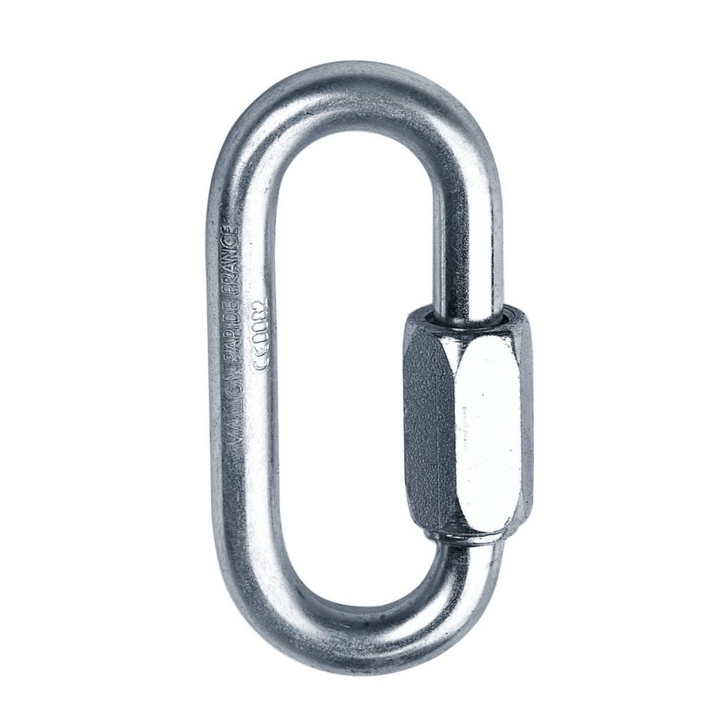 Oval small carabiner _ (D8 mm, 25kN)
