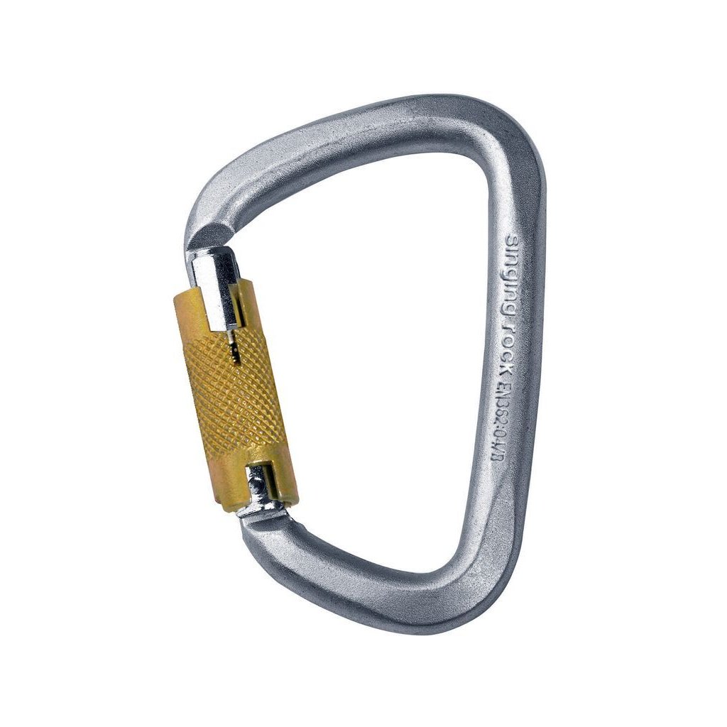 D carabiner _ steel _ 50kN