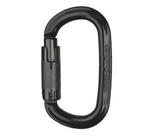 Oval carabiner _ steel _ 30 kN