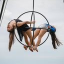 Globe for aerial acrobatics