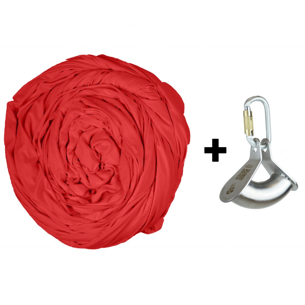 Aerial silk with Cylinder hook