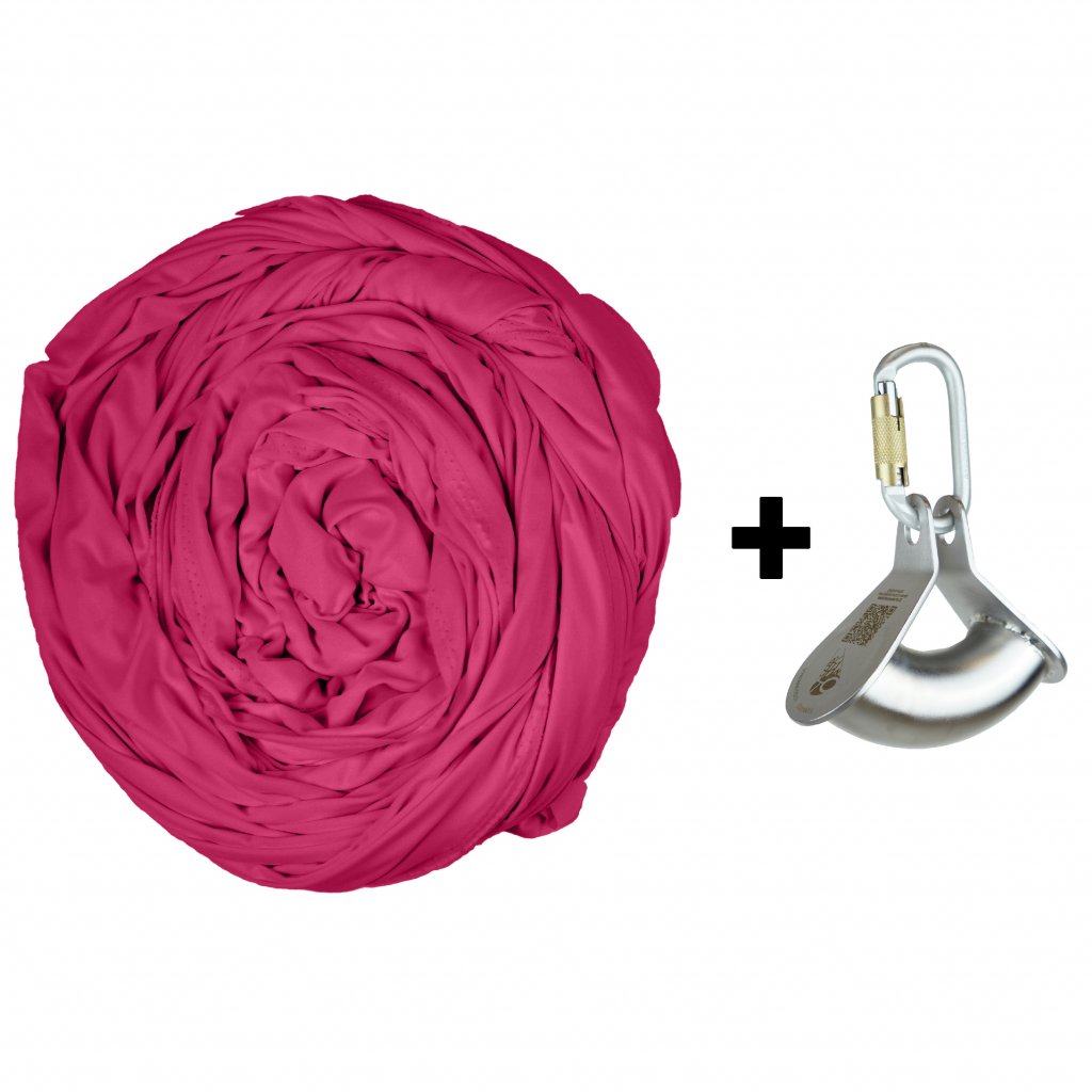 Aerial silk with Cylinder hook