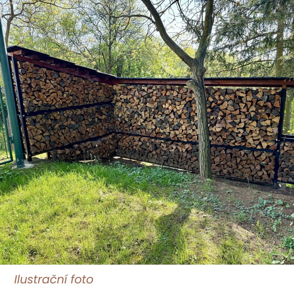 Rohová Dřevníková stěna 33/235 cm x 105 cm